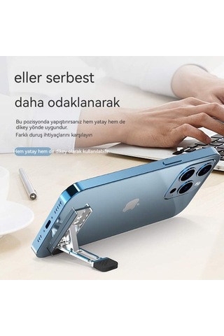 Mini Telefon Tutucu-beyaz