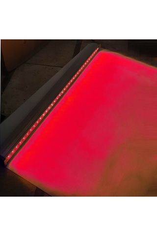 Led Aydınlatma Wall Washer Duvar Boyama 100 cm 36W Kırmızı