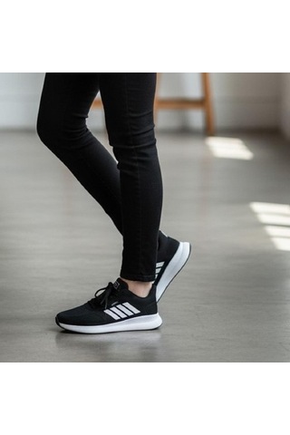 Branca 3990 Tx Siyah Beyaz Fuspetli Erkek Spor Ayakkabı Siyah - Beyaz
