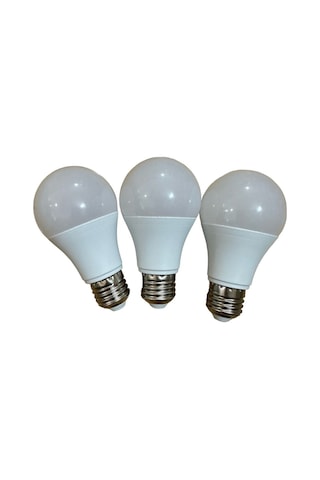 3 Adet 10 Watt 900 Lumen Beyaz Işık Led Ampul