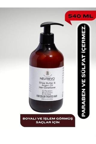 Neutrevo Professional No:5 Argan Serisi İpeksi Parlaklık Saç Bakım Kremi 540 Ml