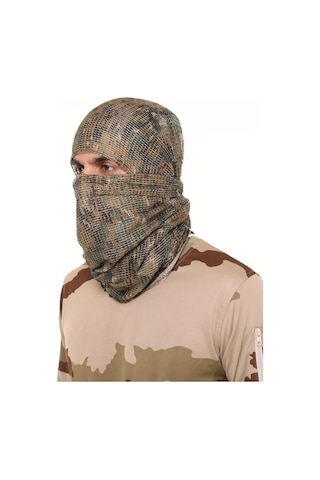 Halbart Single Sword Puşi Unisex Fular,askeri Şal,gizlenme Ağı 90x180 Cm Renk1 Kamuflaj