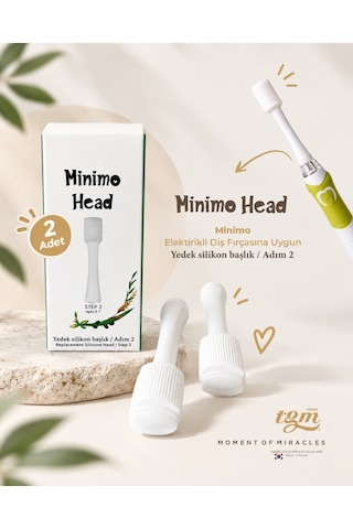 Minimo Head Ultra Premium Yedek Fırça Başlığı Adım 2