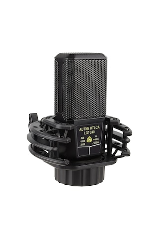 Neevoyu Profesyonel Büyük Membran Kondenser Mikrofon - Kardiyak Alım Deseni, Şok Montajı Ve Kablosu İle Oyun, Canlı Yayın Ve Ses Kaydı İçin