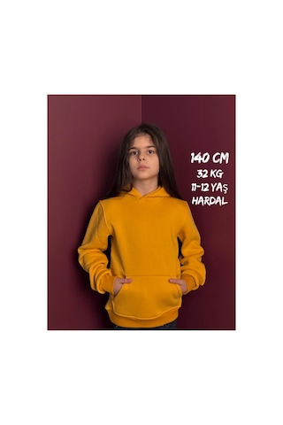 Pxm 3 Iplik Şardonlu Çocuk Kapşonlu Ve Kanguru Cepli Sweatshirt Günlük Kullanım Hoodie Sarı Hardal Sarısı Hardal Sarısı Pxm 3 Iplik Şardonlu Çocuk Kapşonlu Ve Kanguru Cepli Sweatshirt Günlük Kullanım Hoodie Sarı Hardal Sarısı Hardal Sarısı