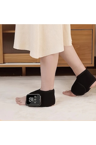 Fochsia Isıtmalı Masaj Aleti 2 Paket Siyah Ayak Bileği Rahatlatıcı Üç Masaj Modu Ayarlanabilir Sıcaklık Usb Lcd Ekran Taşınabilir Tasarım Altın