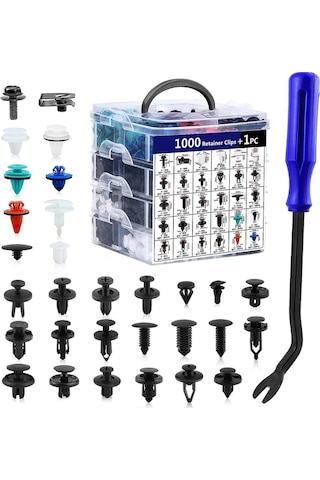 Anjiexun Araba İtme Tutma Klipsleri 30 En Popüler Boyut Bağlantı Elemanları 1001 Adet