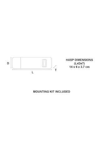 Master Lock 723eurd Dış Kapının Kilitlenmesi Için Güçlendirilmiş