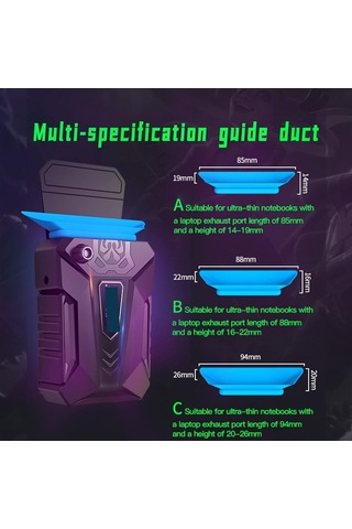 Vakum Dizüstü Bilgisayar Soğutucu Usb Hava Soğutucu Harici Çıkarma Soğutma Fanı 15.6 17 İnç Dizüstü Bilgisayar