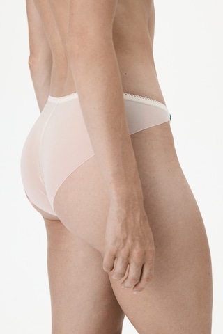 Penti Ekru Printed Lace Slip Külot Ecru