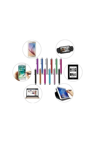 Dokunmatik Kalem - Akıllı Tahta Tablet Telefon Kalemi 3 Adet