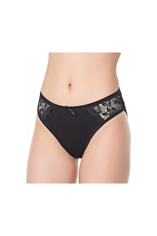 Tutku 12 'Li Firuze Dantelli Bayan Elastan Bikini Külot Kombin (555267115) Çok Renkli