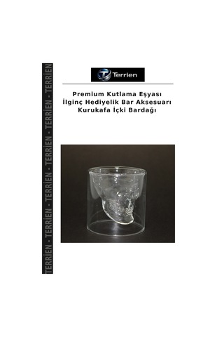 Premium Kutlama Eşyası İlginç Hediyelik Bar Aksesuarı Kurukafa İçki Bardağı Çok Renkli