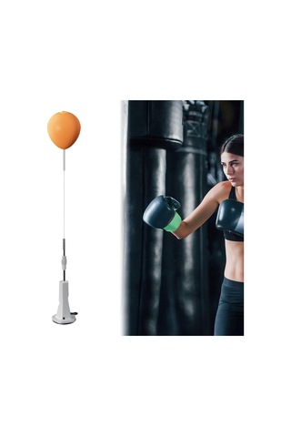 Çocuklar İçin Stand İle Boks Reaksiyon Topu Yetişkinler Boks Boks Demiri Uygulaması Boks Boks Refleks Boks Boks Hız Topu Fitness İçin Kırmızı