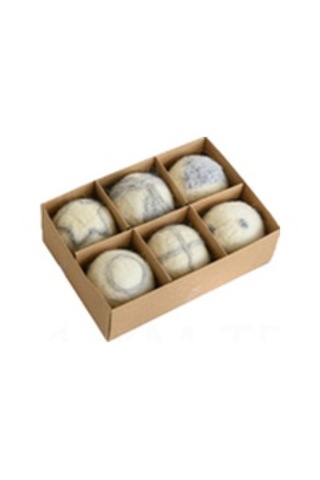 Ximistore9 Noel Açık Desenli Felt Top Mükemmel Dekorasyon Seti - 6 Adet, Ağacı Ve Odalarınızı Canlandıran Yüksek Kaliteli Noel Aksesuarı