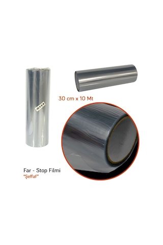 Carub 30 Cm X 10 Mt Şeffaf Far Stop Filmi Br1190472