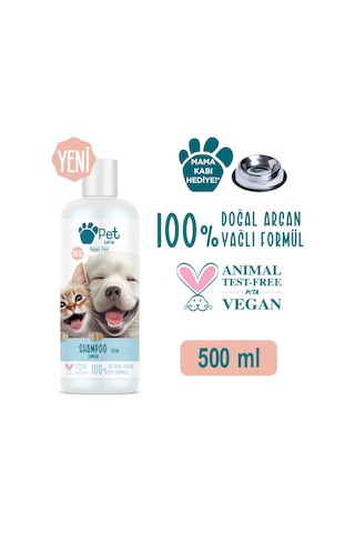 Pet Love Şampuan Okyanus Doğal Argan Yağlı 500 ML