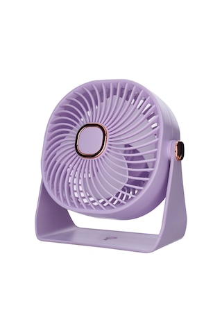 Wexta Zb112 Taşınabilir Masaüstü Mor Usb Fan