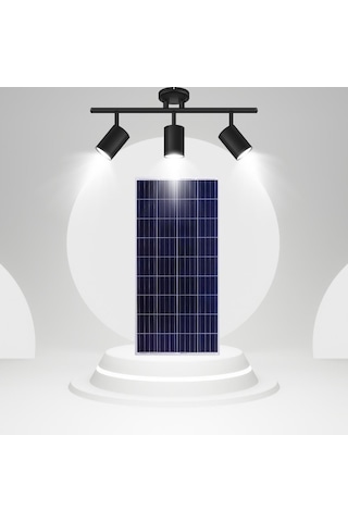 Mini Bağ Evi İçin 170w Güneş Paneli Ve 1200w İnverterli Solar Enerji Paketi