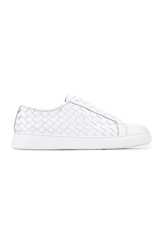 Tamer Tanca Erkek Hakiki Deri Beyaz Sneakers & Spor Ayakkabı 1185 22703 Erk Ayk Y26 Beyaz Dr