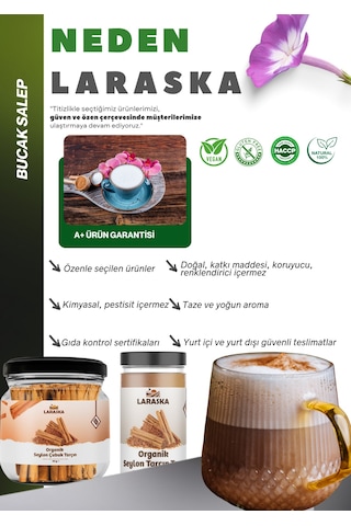 Saf Bucak Salep 50g - Raw Sahlep