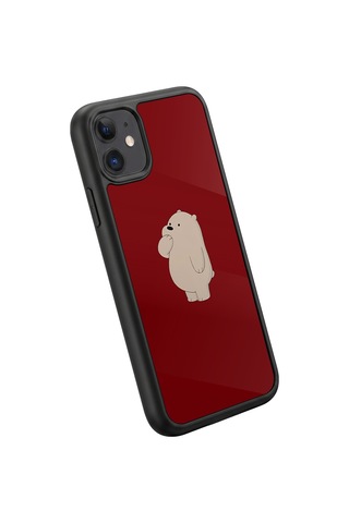 İphone 11 Uyumlu Kutupayısı Desenli Kamera Korumalı Darbelere Dayanıklı Kılıf 1119-kutupayısı-iphone11