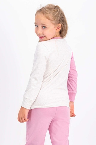 Bugs Bunny Lisanslı Kremmelanj Kız Çocuk Pijama Takımı 5274-24949 Krem Melanj