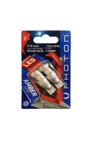 Turuncu T10 Led Park Ampulü W5w Ph7028na