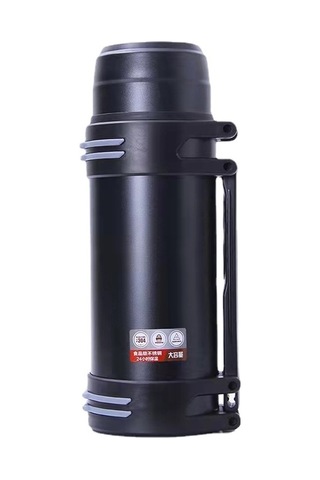 Dinosaurs 2000 Ml Dışarıdaki Araç Paslanmaz Çelik Termos-438 Altın