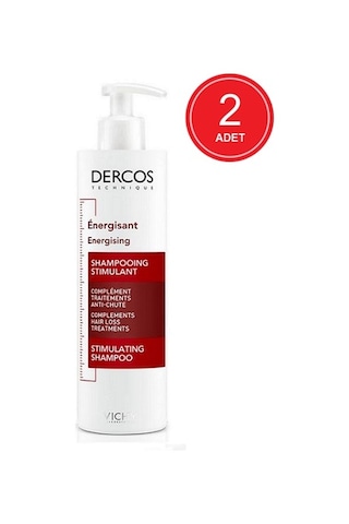Vichy Dercos Energisant Saç Dökülmesine Karşı Şampuan 2 x 400 ML