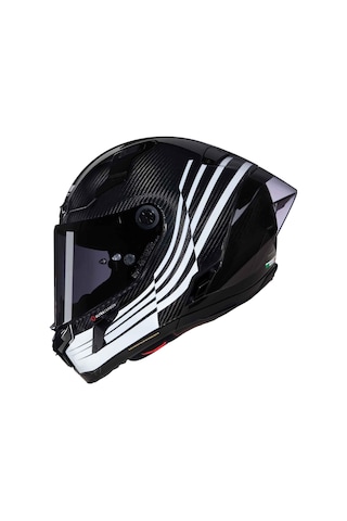 Nolan X-804 Rs Ala 345 Kapalı Kask Siyah - Beyaz