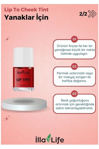 İlla Life Uzun Doğal Dudak Koruyucu Nemlendirici Su Bazlı Lip Balm