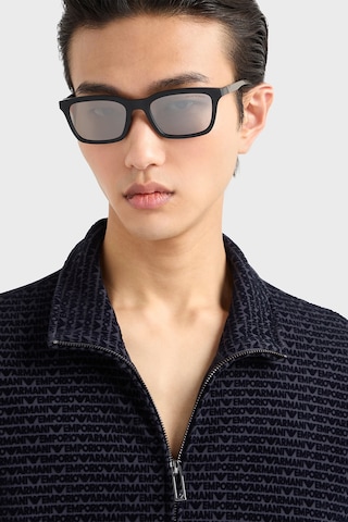 Emporio Armani Erkek Gözlük 0ea4249u 500181 55 Mat Siyah-gri Polarize Siyah