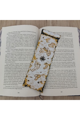 Kitap Ayracı - Korsan Haritası