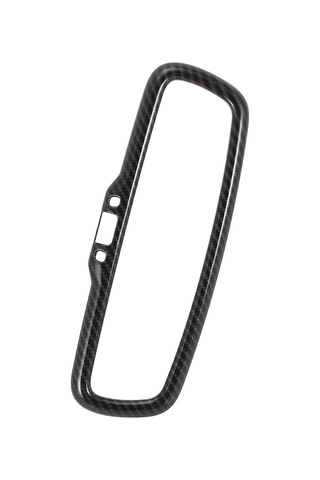 Konesam Alfa Romeo Giulia Stelvio 2016-2018 İç Mekan Ayna Çerçevesi, Karbon Fiber Desenli Abs Plastik, Kolay Kurulum, Çift Taraflı Yapıştırıcıyla