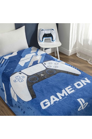 Lisanslı Playstation Tek Kişilik Battaniye 000000001500222947 Çok Renkli