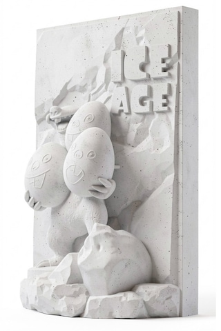 Ice Age Sid 15 Cm Taş Biblo Çocuk Boyama Etkinliği