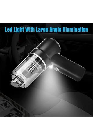 Amigaelegant El Tipi Araba Süpürgesi 120w Güçlü Emiş