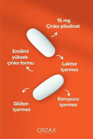 Ocean Picozinc Çinko Pikolinat 30+15 Tablet