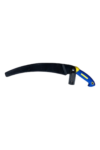 Plastik Saplı Kılıflı Eğri Testere 350mm Bahçe, Budama Ve Ağaç Kesme İçin Profesyonel El Testeresi