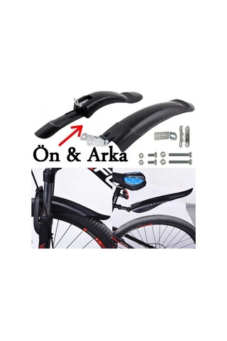 Xlc Çocuk Bisiklet Çamurluk Seti 16"& 20" Siyah