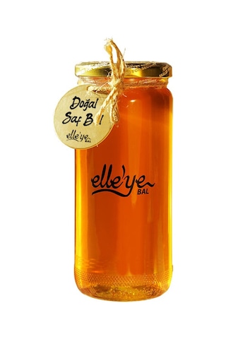 Elleye Bal Doğal Saf Geven Kekik Süzme Çiçek Balı 300 G