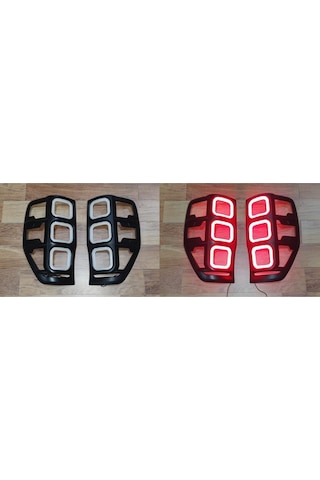 Ducki Ford Ranger 2012-2022 Ledli Stop Çerçevesi