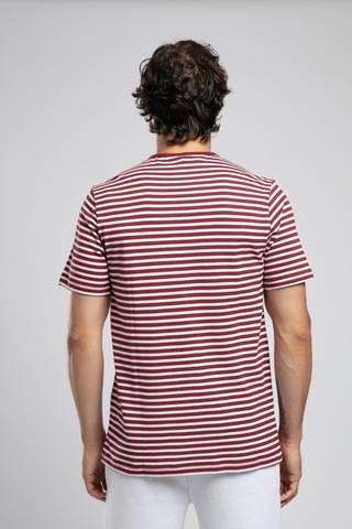 Lee Cooper Skyler Erkek %100 Pamuk O Yaka T-shirt-21634 Beyaz