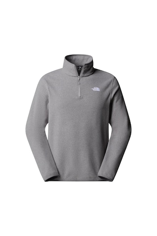 The North Face Glacier 1/4 Fermuarlı Polar Fleece Nf0a8d0qcqı1 Gri