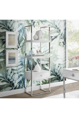 Rihanna Paslanmaz Metal Kitaplık & Raf