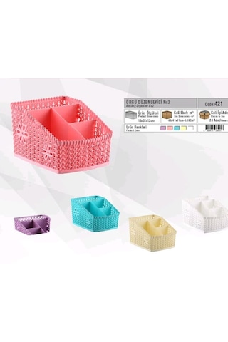 Örgü Düzenleyici No2 / 2 No Knitting Organizer Beyaz