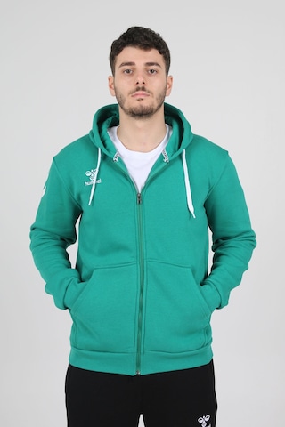 Hummel Armin Pamuklu Sweatshirt Yeşil