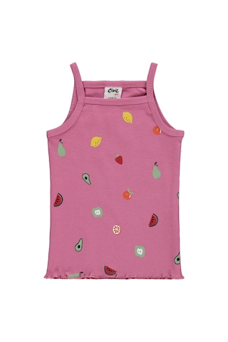 Civil Baby Meyveler Empirme Askılı 6-18 Ay Takım - Pembe