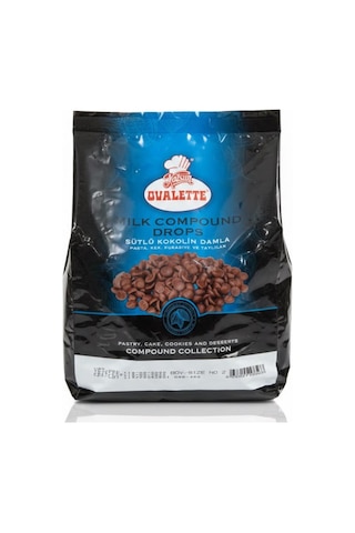 Ovalette Damla Çikolata Sütlü Eko 2 Kg Pasta, Kurabiye Ve Tatlı İçin